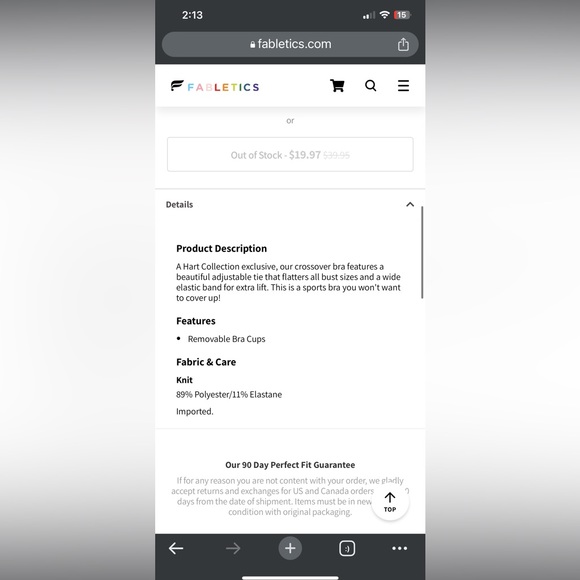 Fabletics woman’s plus size 3x green Nola top - Picture 15 of 15